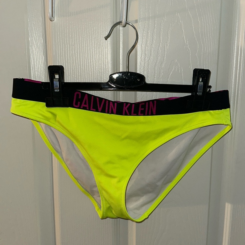 Calvin Klein Neon Bikini Bottoms